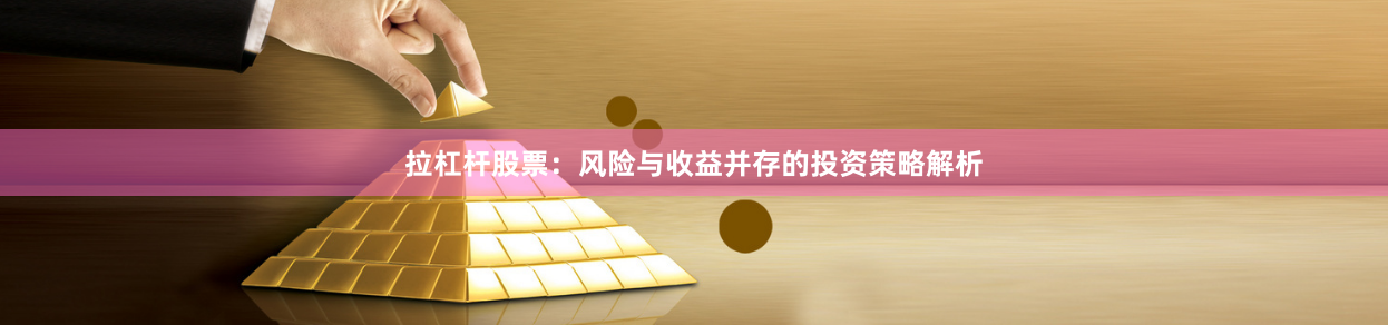 拉杠杆股票：风险与收益并存的投资策略解析